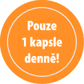 Nálepka pouze 1 kapsle denně