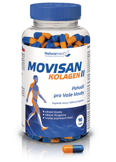 Balení movisan kolagenu 2, s novým kávovarem